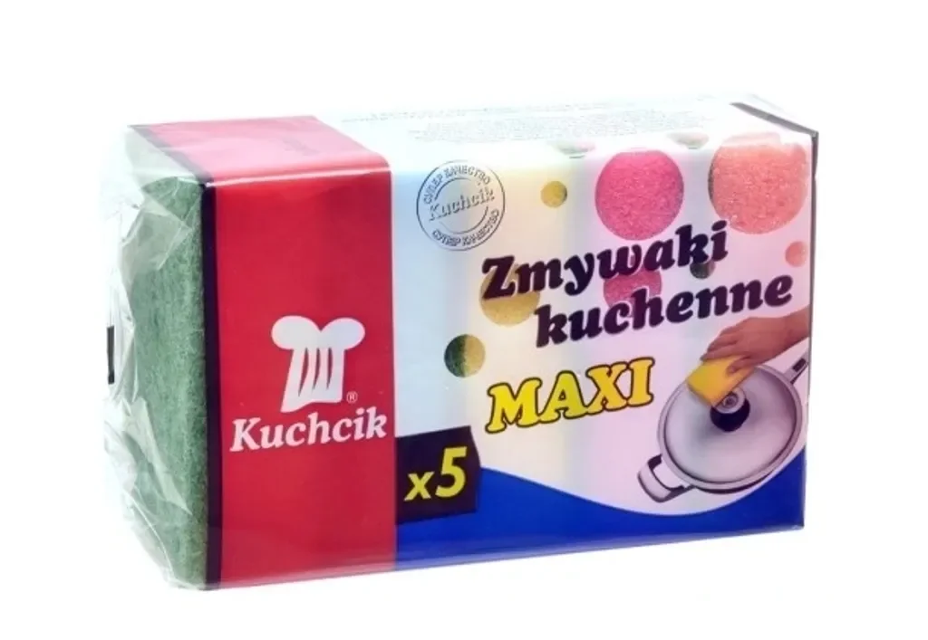 Kuchcik Maxi Küchenschwämme – 5er-Pack, bunt