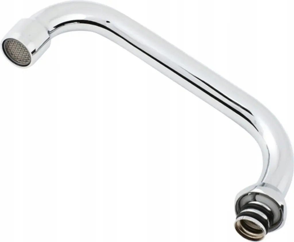 Wannenauslauf 3/4″ – 130 mm, verchromt, für Waschbeckenmodell U
