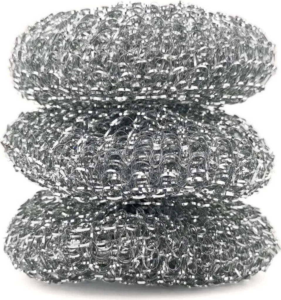 D.RECT Stahlschwämme – 3er-Set, farbig