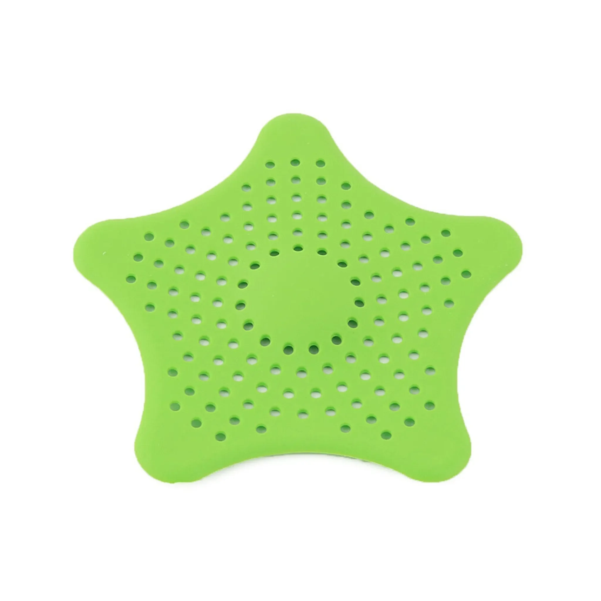 Gummi-Abflusssiebe – 4er-Set, sternförmig