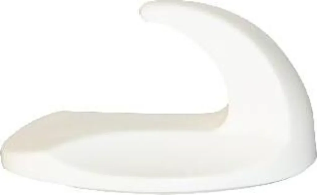 Selbstklebende Haken – Oval, Weiß, 2er-Set